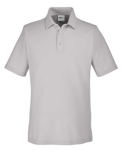 Men's Fusion ChromaSoft™ Pique Polo - Platinum Front