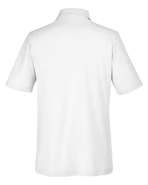 Men's Fusion ChromaSoft™ Pique Polo - White Back