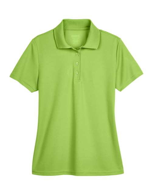Women's Origin Performance Piqué Polo - Acid Green Front