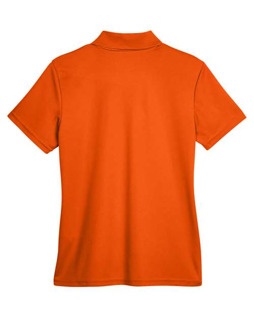 Women's Origin Performance Piqué Polo - Campus Orange Back