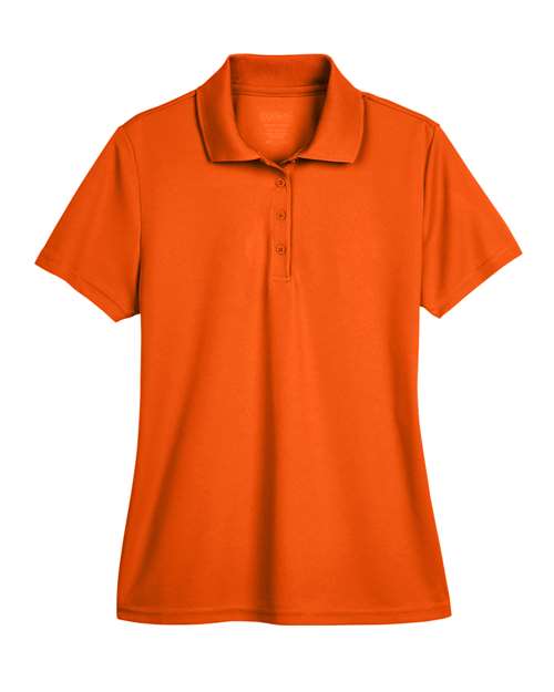 Women's Origin Performance Piqué Polo - Campus Orange Front