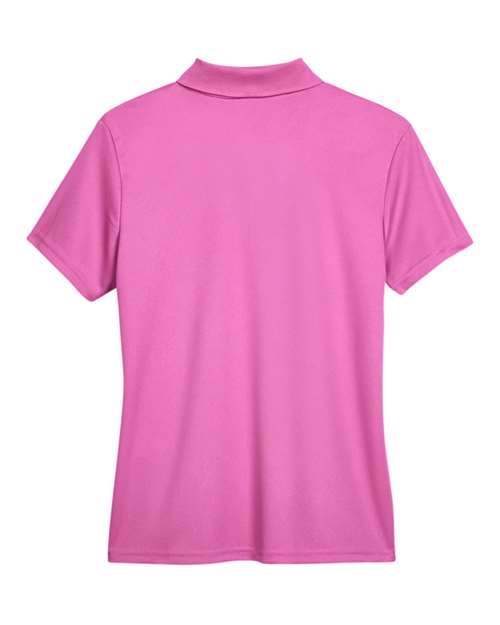 Women's Origin Performance Piqué Polo - Charity Pink Back
