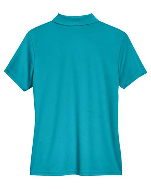 Women's Origin Performance Piqué Polo - Clear Teal Back
