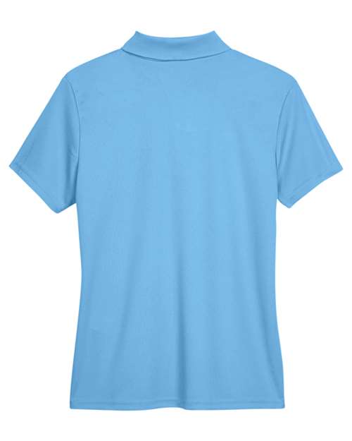 Women's Origin Performance Piqué Polo - Columbia Blue Back