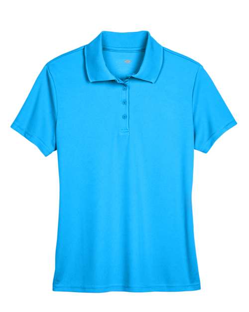Women's Origin Performance Piqué Polo - Electric Blue Front