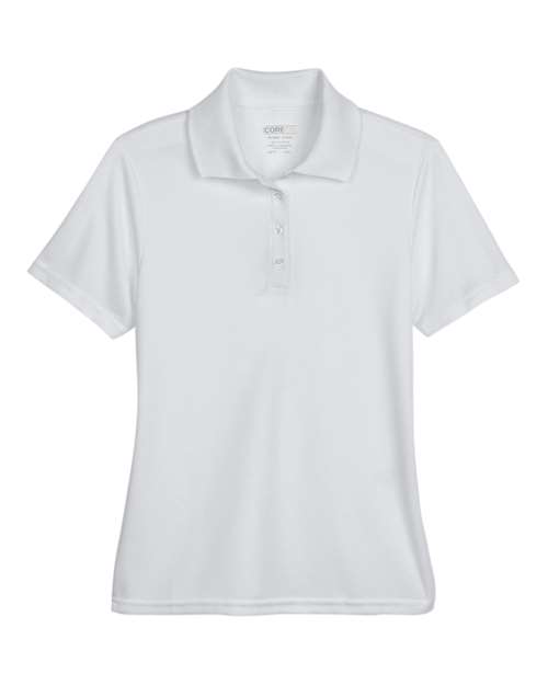 Women's Origin Performance Piqué Polo - Platinum Front