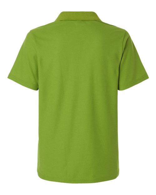 Women's Resolve CVC Performance Pique Polo - Acid Green Back