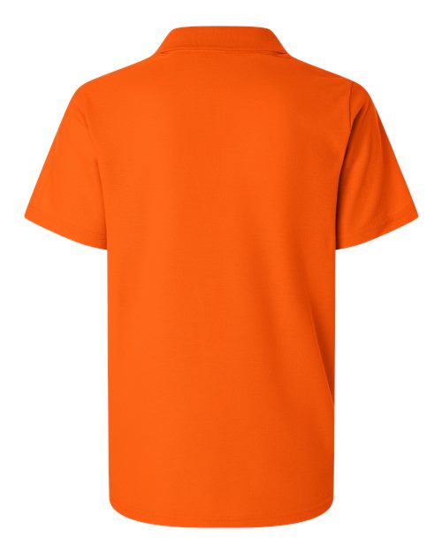 Women's Resolve CVC Performance Pique Polo - Campus Orange Back