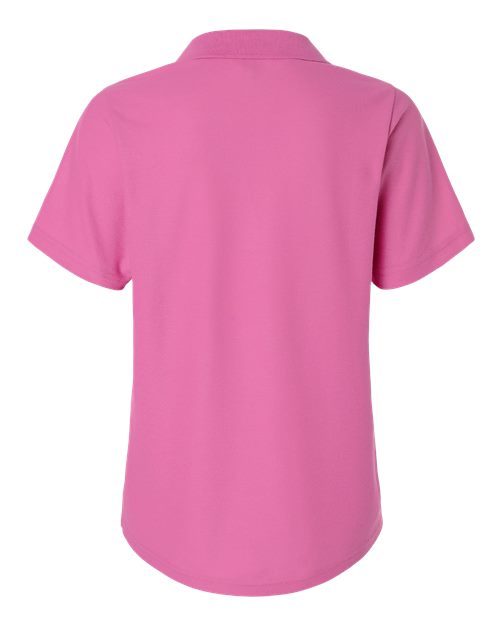Women's Resolve CVC Performance Pique Polo - Charity Pink Back