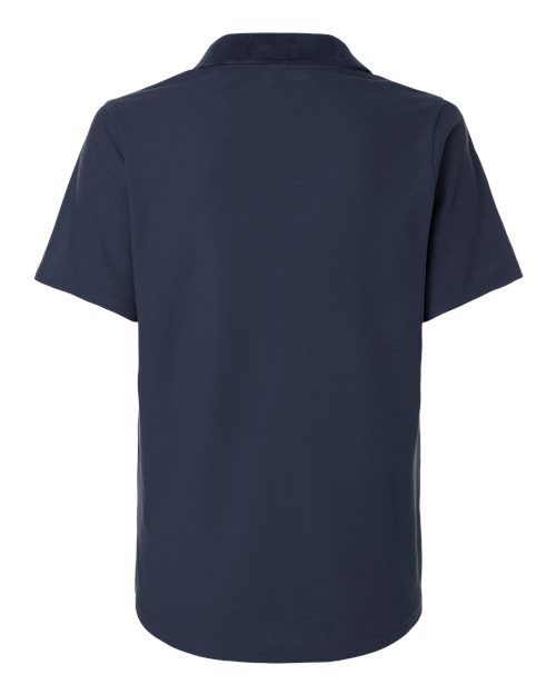 Women's Resolve CVC Performance Pique Polo - Classic Navy Back