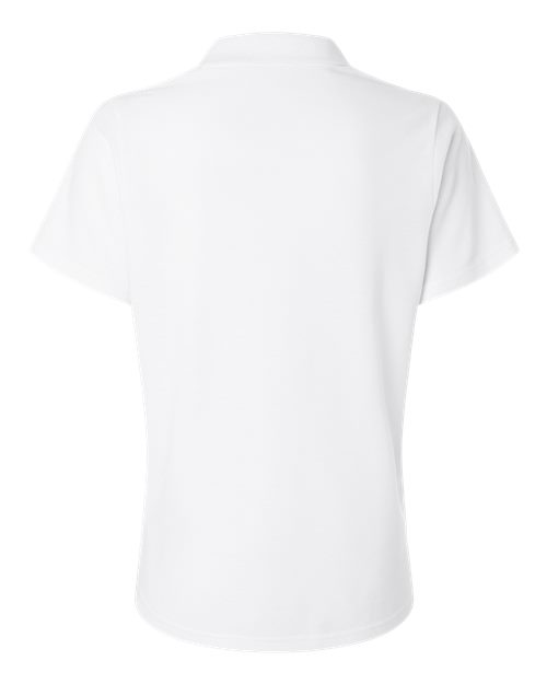 Women's Resolve CVC Performance Pique Polo - White Back