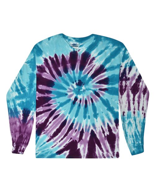 Youth Tie-Dyed Long Sleeve T-Shirt - Eternity Front