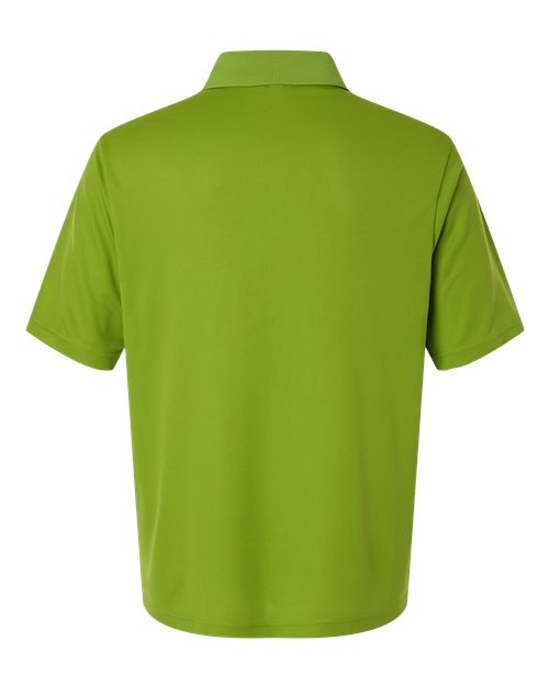 Men's Nova Performance Pique Polo - Acid Green Back