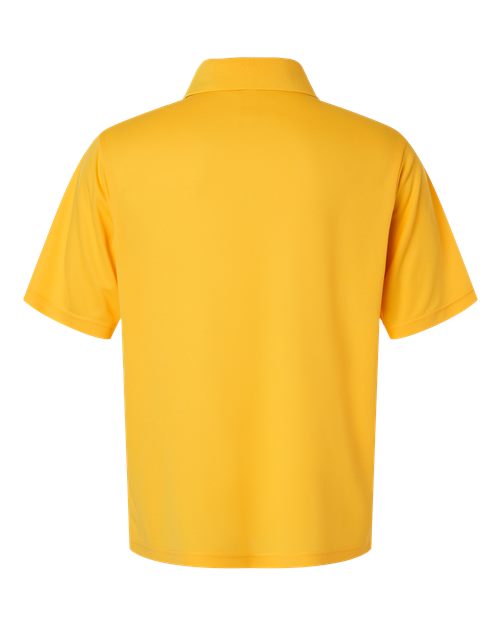 Men's Nova Performance Pique Polo - Campus Gold Back