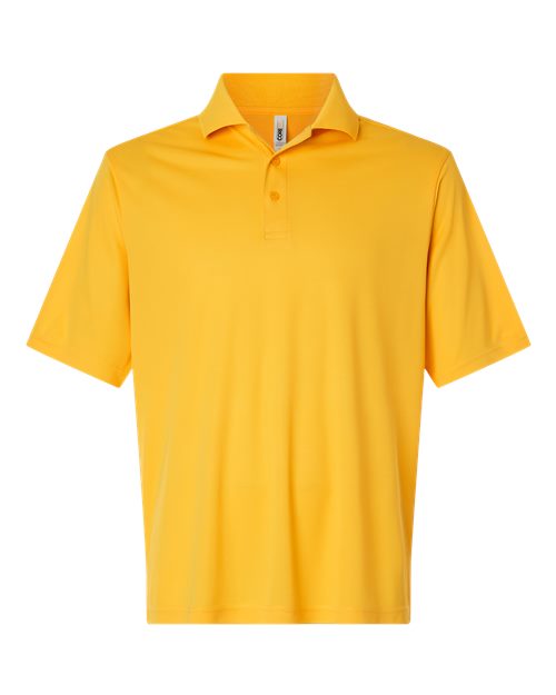 Men's Nova Performance Pique Polo - Campus Gold Front