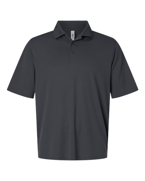 Men's Nova Performance Pique Polo - Carbon Front