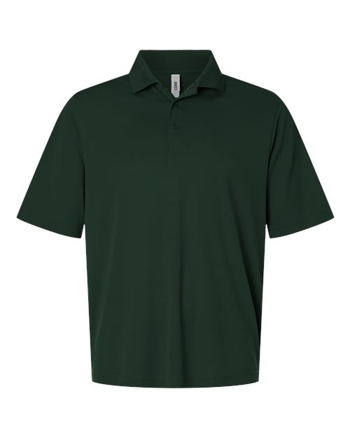 Men's Nova Performance Pique Polo - Forest Front