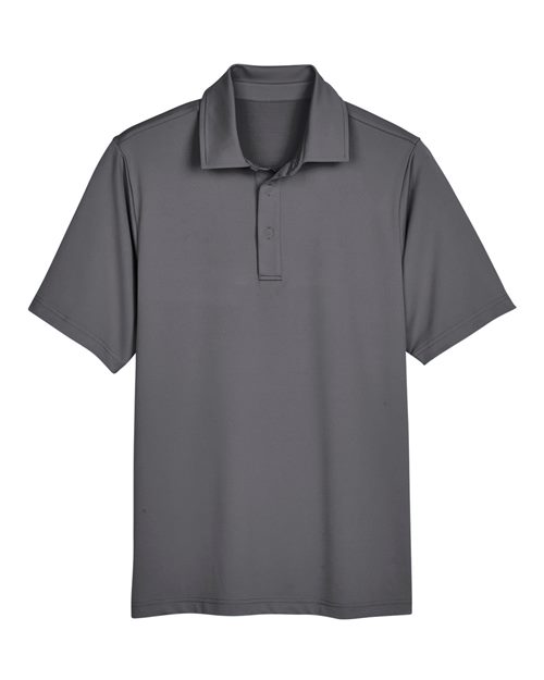 Devon & Jones Men's CrownLux Performance® Range Flex Polo - Graphite Front
