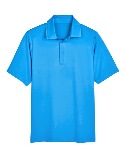 Men's CrownLux Performance® Range Flex Polo - Ocean Blue Front
