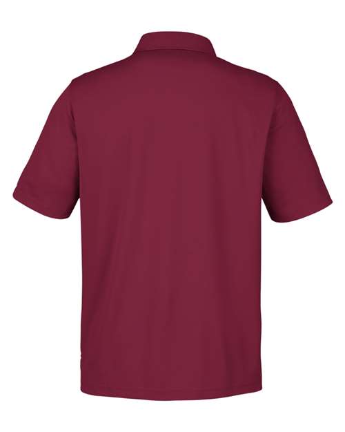 Men's Market Snag Protect Mesh Polo - Burgundy Back