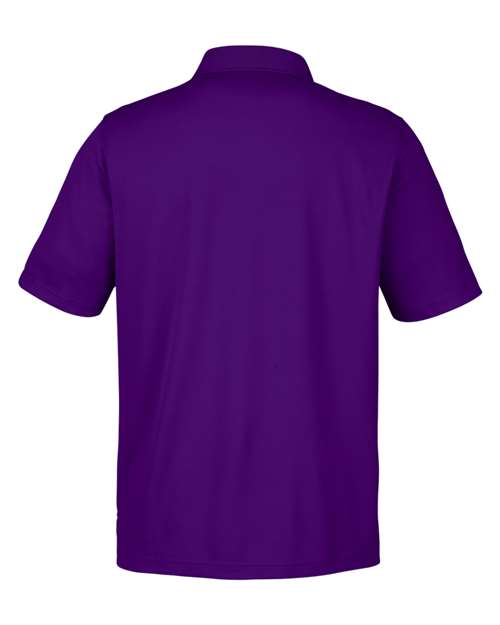 Men's Market Snag Protect Mesh Polo - Campus Purple Back
