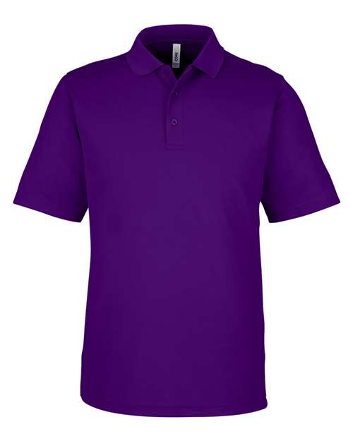 Men's Market Snag Protect Mesh Polo - Campus Purple Front