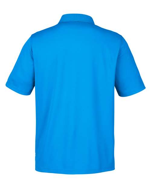 Men's Market Snag Protect Mesh Polo - Electric Blue Back