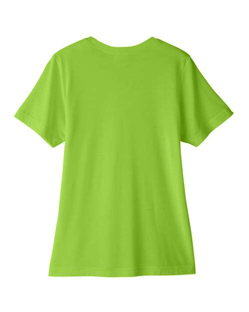 Women's Fusion ChromaSoft™ Performance T-Shirt - Acid Green Back