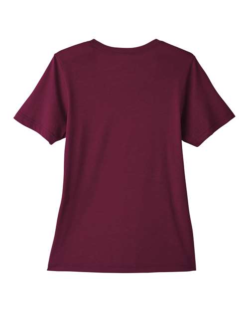 Women's Fusion ChromaSoft™ Performance T-Shirt - Burgundy Back