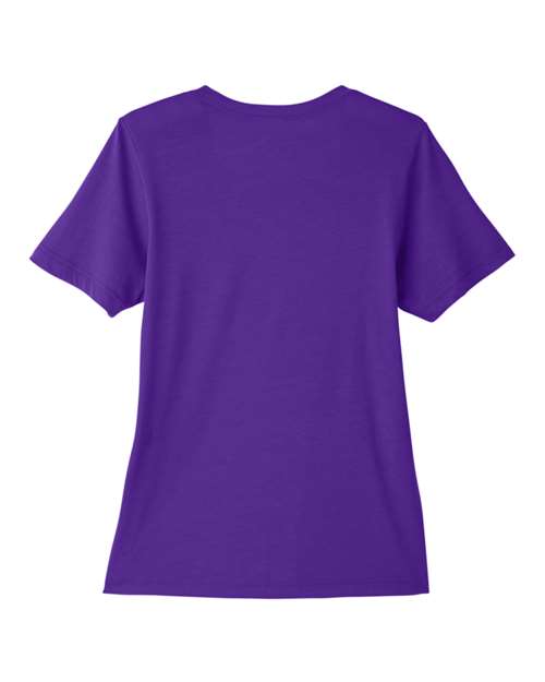 Women's Fusion ChromaSoft™ Performance T-Shirt - Campus Purple Back
