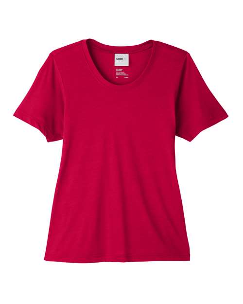Women's Fusion ChromaSoft™ Performance T-Shirt - Classic Red Front