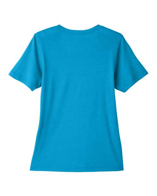 Women's Fusion ChromaSoft™ Performance T-Shirt - Electric Blue Back