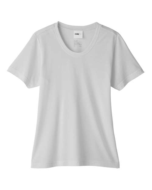 Women's Fusion ChromaSoft™ Performance T-Shirt - Platinum Front