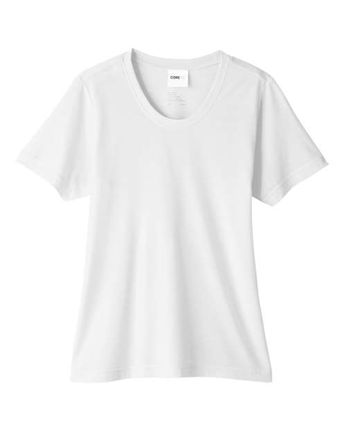 Women's Fusion ChromaSoft™ Performance T-Shirt - White Front