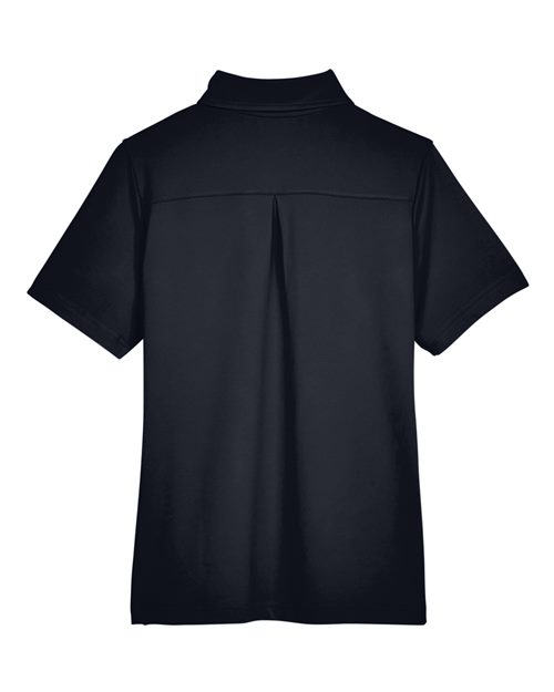 Women's CrownLux Performance® Range Flex Polo - Black Back