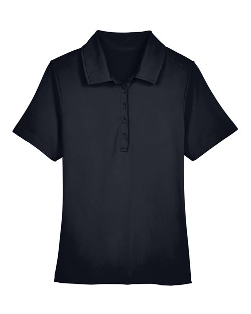 Women's CrownLux Performance® Range Flex Polo - Black Front