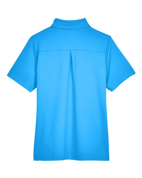 Women's CrownLux Performance® Range Flex Polo - Ocean Blue Back