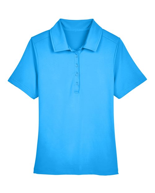 Women's CrownLux Performance® Range Flex Polo - Ocean Blue Front