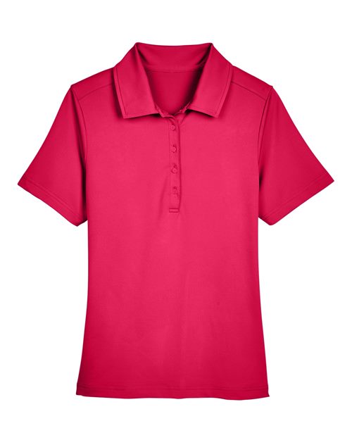 Women's CrownLux Performance® Range Flex Polo - Red Front