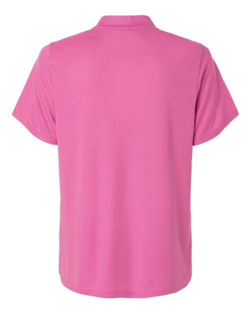 Women's Nova Performance Pique Polo - Charity Pink Back