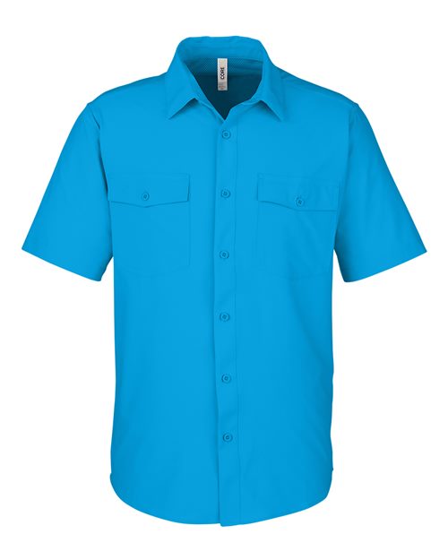 Men's Ultra UVP® Marina Shirt - Electric Blue Front