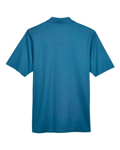 Men's CrownLux Performance® Plaited Polo - Dark Teal Back