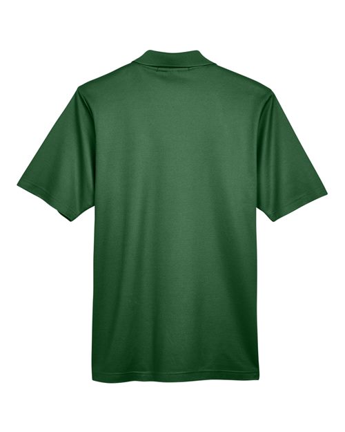 Men's CrownLux Performance® Plaited Polo - Forest Back