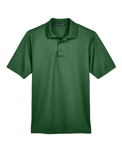 Men's CrownLux Performance® Plaited Polo - Forest Front