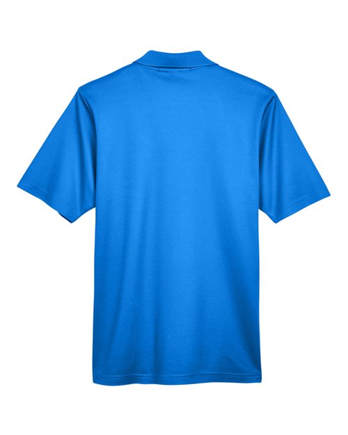 Men's CrownLux Performance® Plaited Polo - French Blue Back
