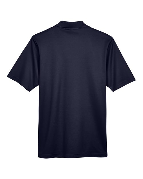 Men's CrownLux Performance® Plaited Polo - Navy Back