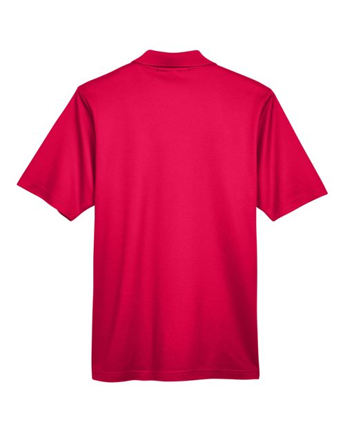 Men's CrownLux Performance® Plaited Polo - Red Back