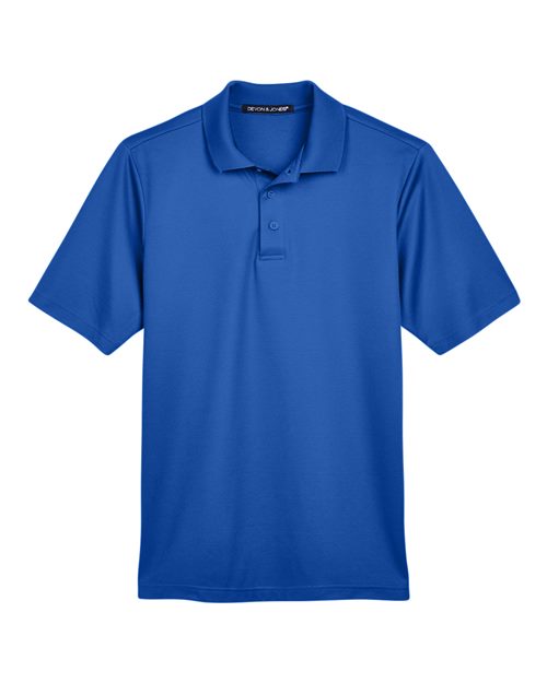 Men's CrownLux Performance® Plaited Polo - True Royal Front