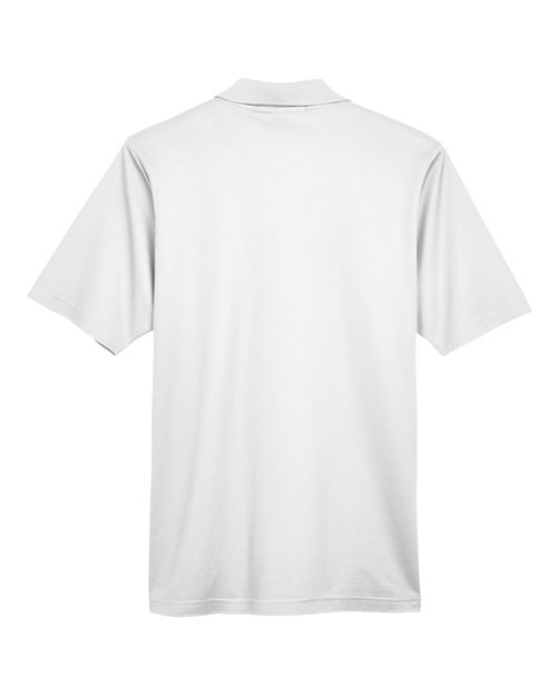 Men's CrownLux Performance® Plaited Polo - White Back