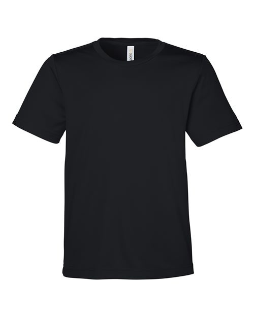 Youth Capital Performance T-Shirt - Black Front